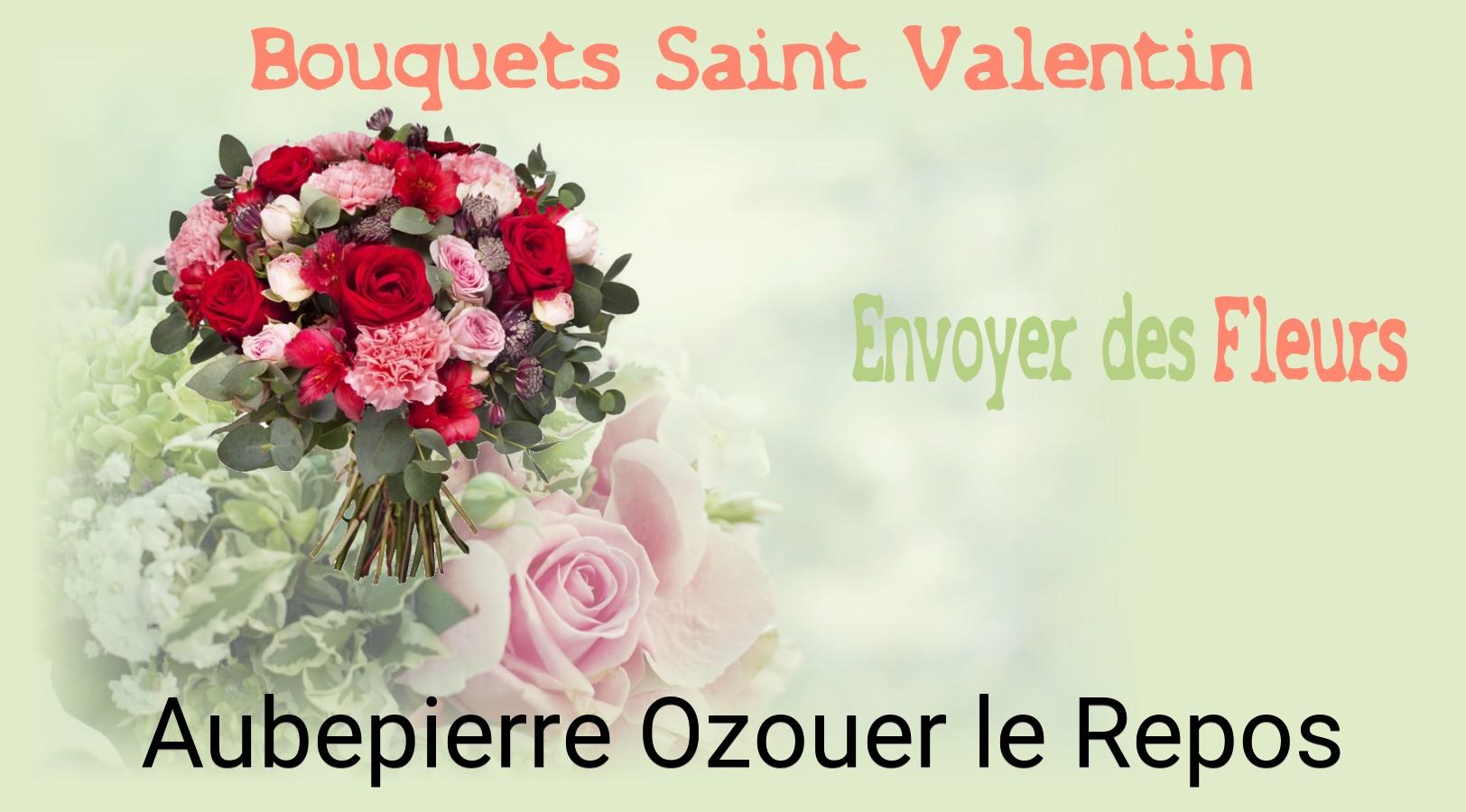 Roses de Saint-Valentin livrées à Aubepierre-Ozouer-le-Repos